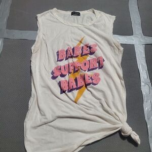 Babes support babes tank